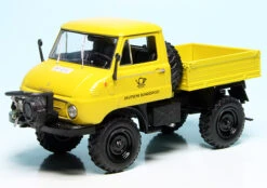 Schuco Mercedes Benz Unimog U 411 Pritsche "Deutsche Bundespost"