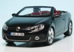 Schuco VW Golf VI Cabriolet (2011) "Volkswagen Werbemodell" -Schuco 902059 Schuco VW Golf VI Cabriolet 2011 Volkswagen Werbemodell z3