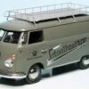 Schuco VW T1 Bulli Kastenwagen "Deutsche Bundespost Schnellbautrupp"