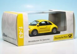 Schuco VW New Beetle (1997) "Deutsche Post" -Schuco 902083 Schuco VW New Beetle 1997 Deutsche Post z7