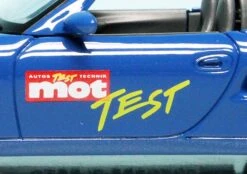 Schuco Porsche Boxster (986/1) (1996) "mot Test" -Schuco 903031 Schuco Porsche Boxster 986 1 1996 mot Test z5