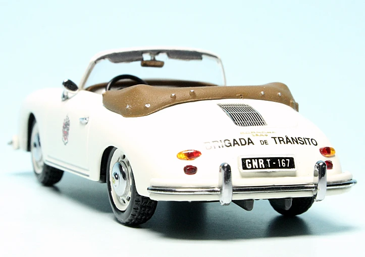 Schuco Porsche 356 A Cabriolet "Brigada De Transito" 6 Schuco Porsche 356 A Cabriolet "Brigada De Transito" – Bild 6