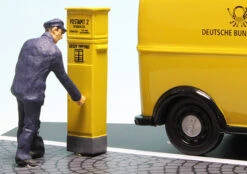 Schuco DKW Schnellaster Kastenwagen "Deutsche Bundespost" -Schuco 905085 schuco dkw schnellaster kastenwagen deutsche bundespost 2