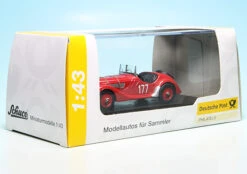 Schuco BMW 328 Roadster Rennwagen "Deutsche Reichspost" -Schuco 906056 schuco bmw 328 roadster rennwagen deutsche reichspost 6