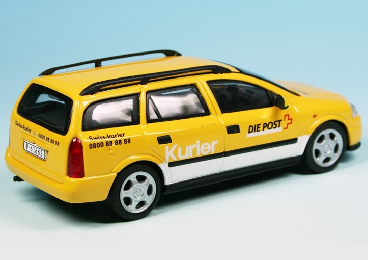 Schuco Opel Astra G Caravan (1998) "PTT Die Post" 2 Schuco Opel Astra G Caravan (1998) "PTT Die Post" – Bild 2