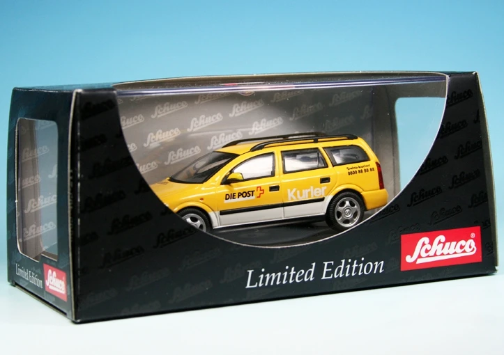 Schuco Opel Astra G Caravan (1998) "PTT Die Post" 6 Schuco Opel Astra G Caravan (1998) "PTT Die Post" – Bild 6