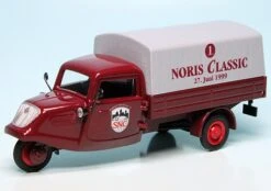 Schuco Tempo Hanseat Dreirad Pritsche/Plane "Noris Classic 1999"