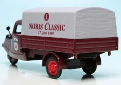 Schuco Tempo Hanseat Dreirad Pritsche/Plane "Noris Classic 1999" -Schuco 927001 Schuco Tempo Hanseat Dreirad Pritsche Plane Noris Classic 1999 z6