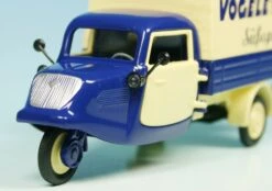 Schuco Tempo Hanseat Dreirad Pritsche/Plane "Vogeley Süßspeisen" -Schuco 927004 Schuco Tempo Hanseat Dreirad Pritsche Plane Vogeley Sspeisen z3