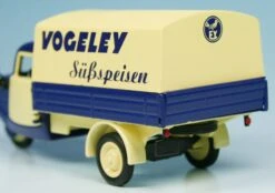 Schuco Tempo Hanseat Dreirad Pritsche/Plane "Vogeley Süßspeisen" -Schuco 927004 Schuco Tempo Hanseat Dreirad Pritsche Plane Vogeley Sspeisen z6