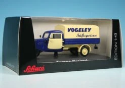 Schuco Tempo Hanseat Dreirad Pritsche/Plane "Vogeley Süßspeisen" -Schuco 927004 Schuco Tempo Hanseat Dreirad Pritsche Plane Vogeley Sspeisen z7