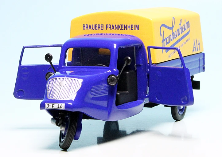 Schuco Tempo Hanseat Dreirad Pritsche/Plane "Frankenheim Alt" 3 Schuco Tempo Hanseat Dreirad Pritsche/Plane "Frankenheim Alt" – Bild 3