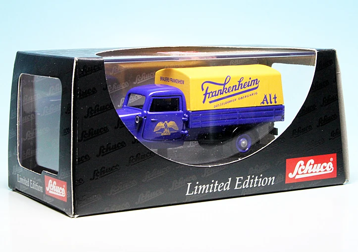 Schuco Tempo Hanseat Dreirad Pritsche/Plane "Frankenheim Alt" 7 Schuco Tempo Hanseat Dreirad Pritsche/Plane "Frankenheim Alt" – Bild 7