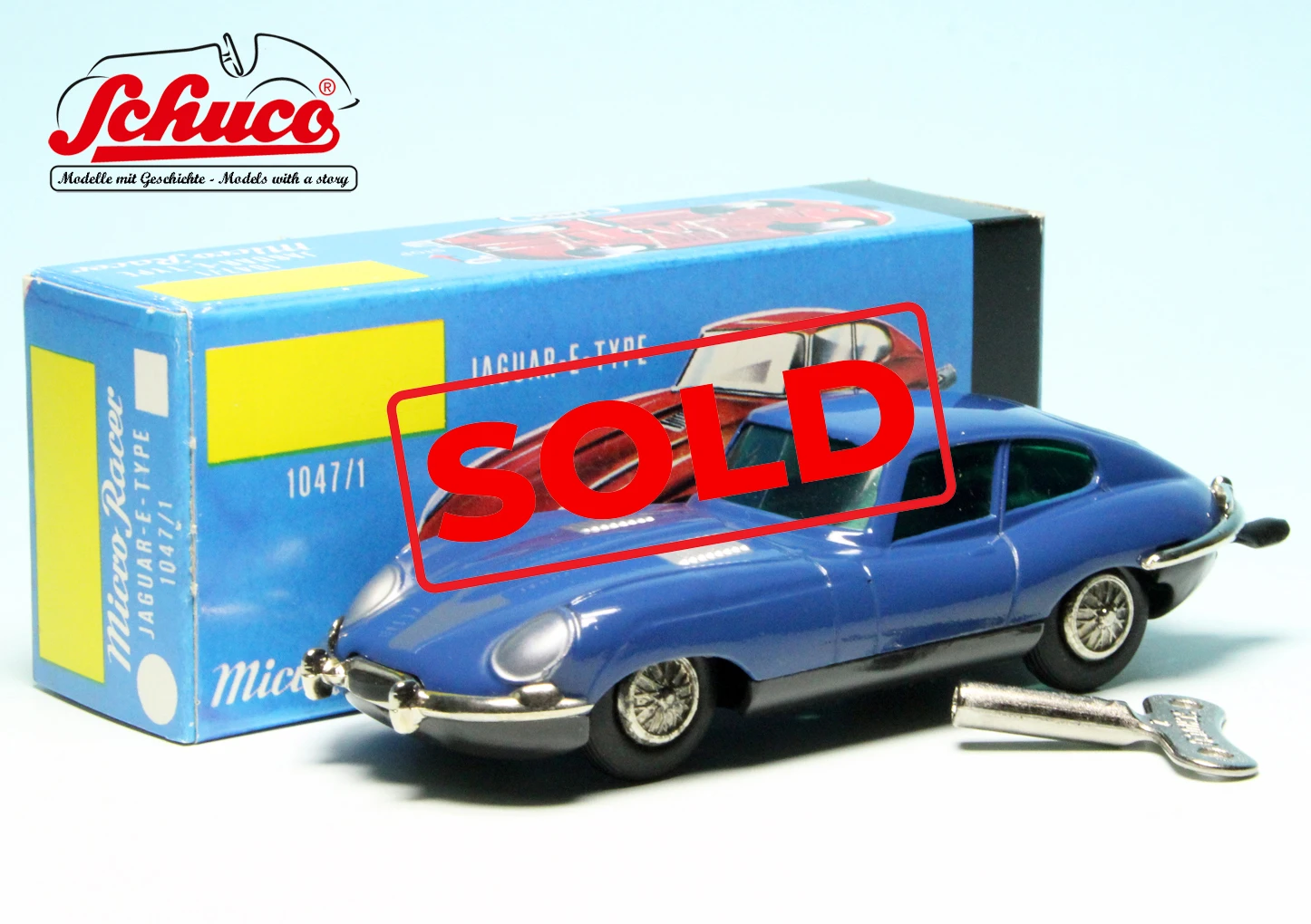 Schuco Microracer 1047/1 / Jaguar E-Type Coupé 1 Schuco Microracer 1047/1 / Jaguar E-Type Coupé