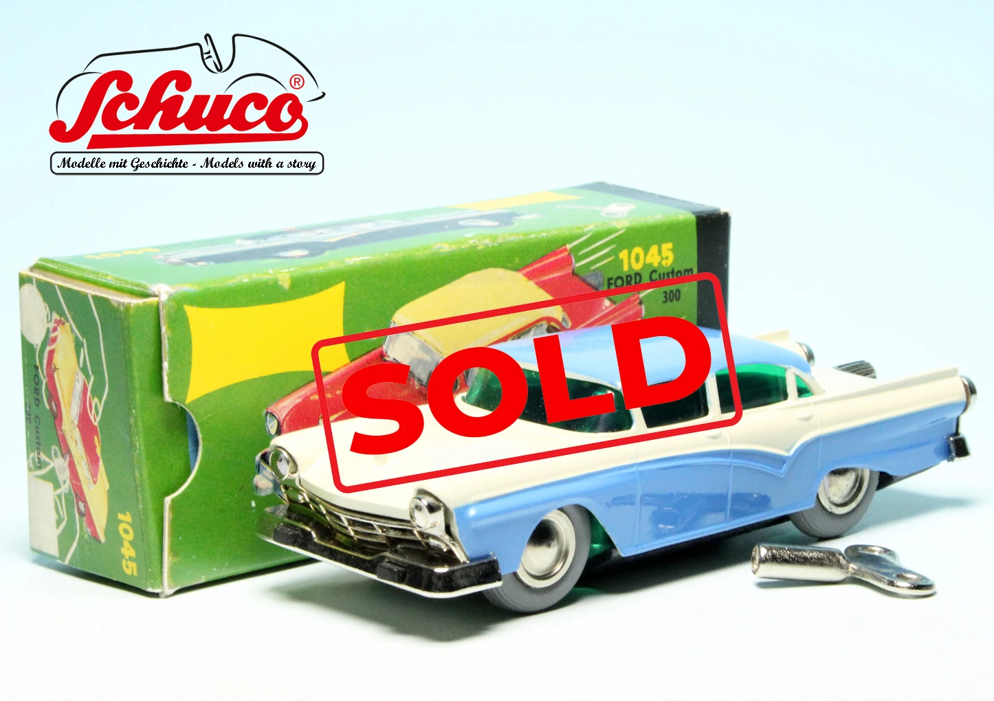 Schuco Microracer 1045 / Ford Fairlane Custom 300 1 Schuco Microracer 1045 / Ford Fairlane Custom 300