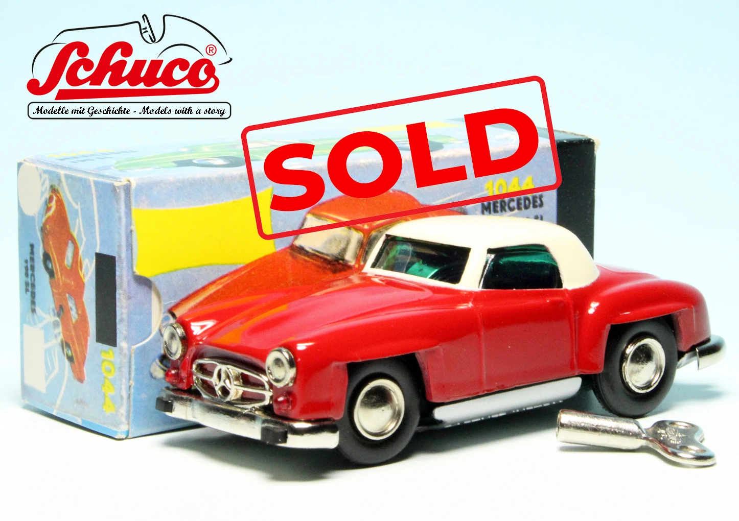 Schuco Microracer 1044 / Mercedes Benz 190SL 1 Schuco Microracer 1044 / Mercedes Benz 190SL