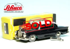 Schuco Microracer 1038 / Mercedes Benz 220S Heckflosse