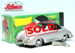 Schuco Microracer 1047 / Porsche 356 Coupé