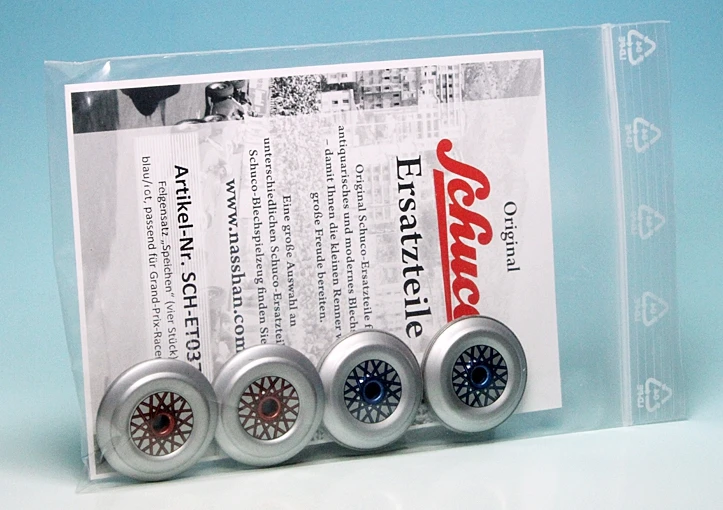 Schuco Felgensatz "Speichen" 4 Schuco Felgensatz "Speichen" – Bild 4