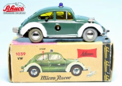 Schuco Microracer 1039 / VW Käfer "Polizei" 15 Schuco Microracer 1039 / VW Käfer "Polizei" -Schuco mmg0157 schuco microracer 1039 vw kaefer polizei 5