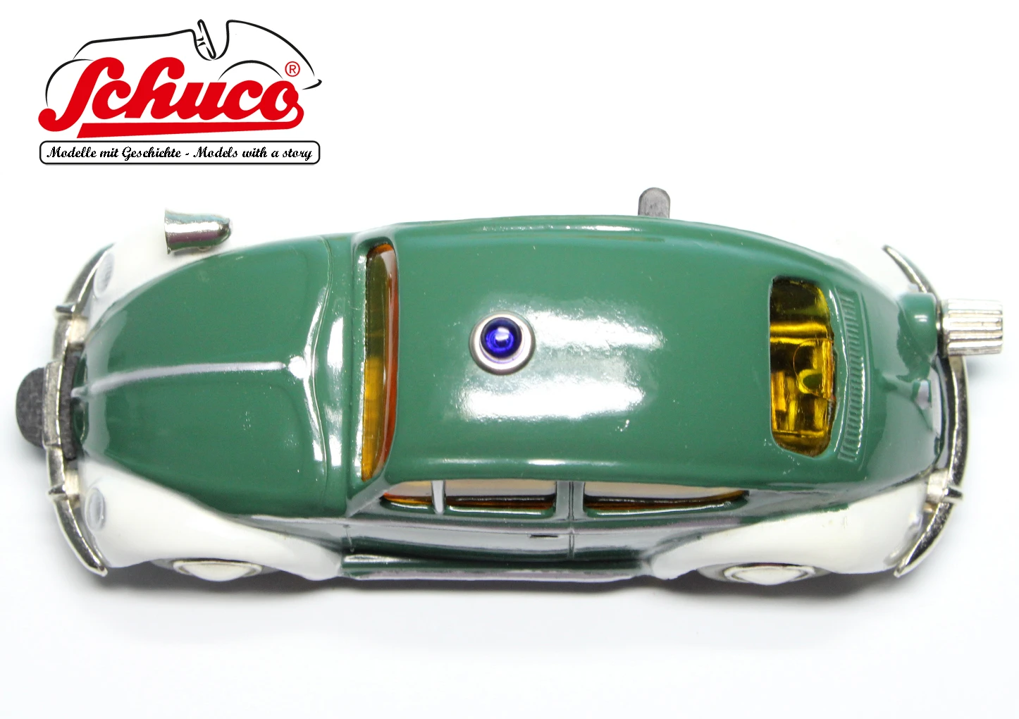 Schuco Microracer 1039 / VW Käfer "Polizei" 7 Schuco Microracer 1039 / VW Käfer "Polizei" – Bild 7