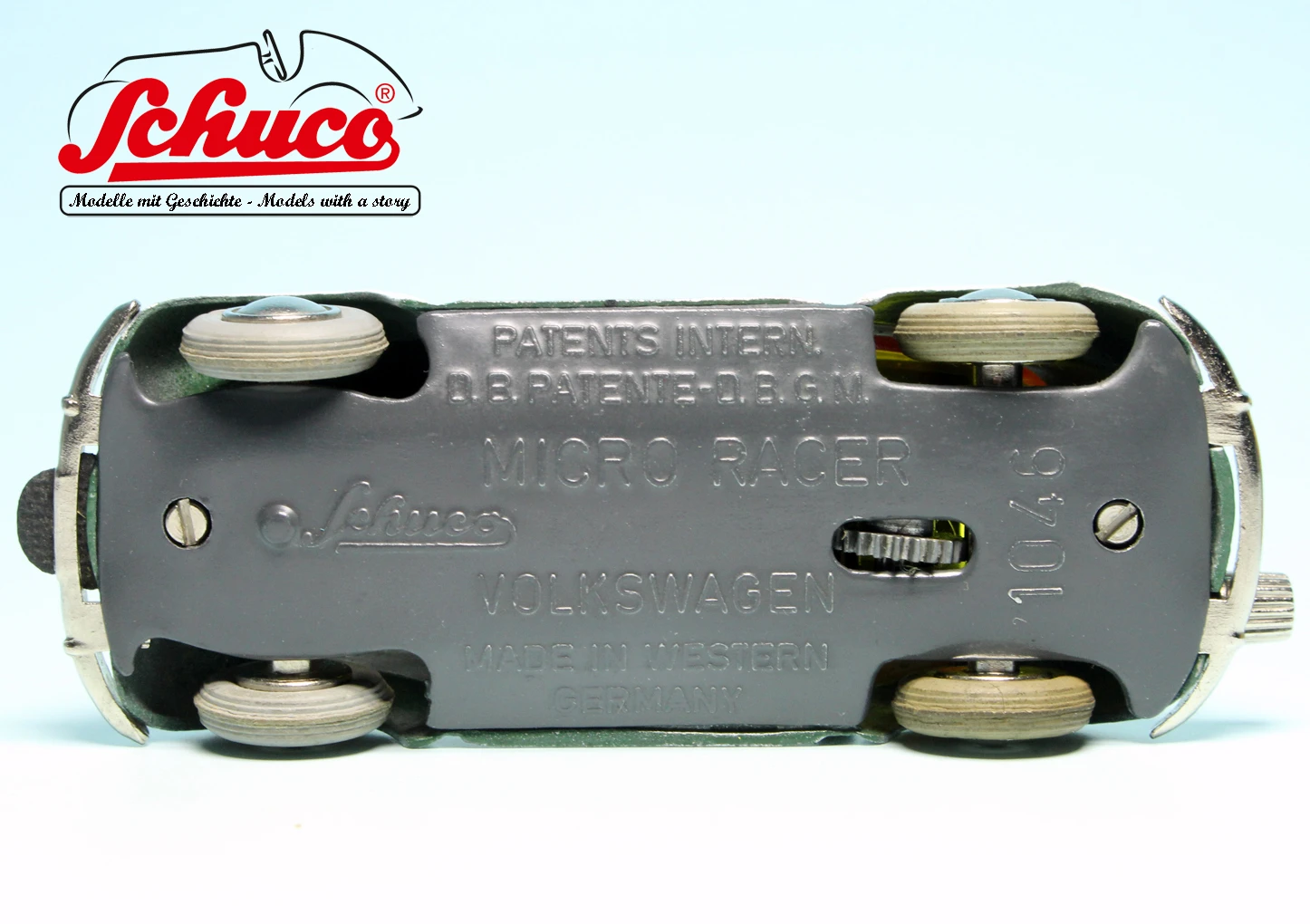 Schuco Microracer 1039 / VW Käfer "Polizei" 8 Schuco Microracer 1039 / VW Käfer "Polizei" – Bild 8