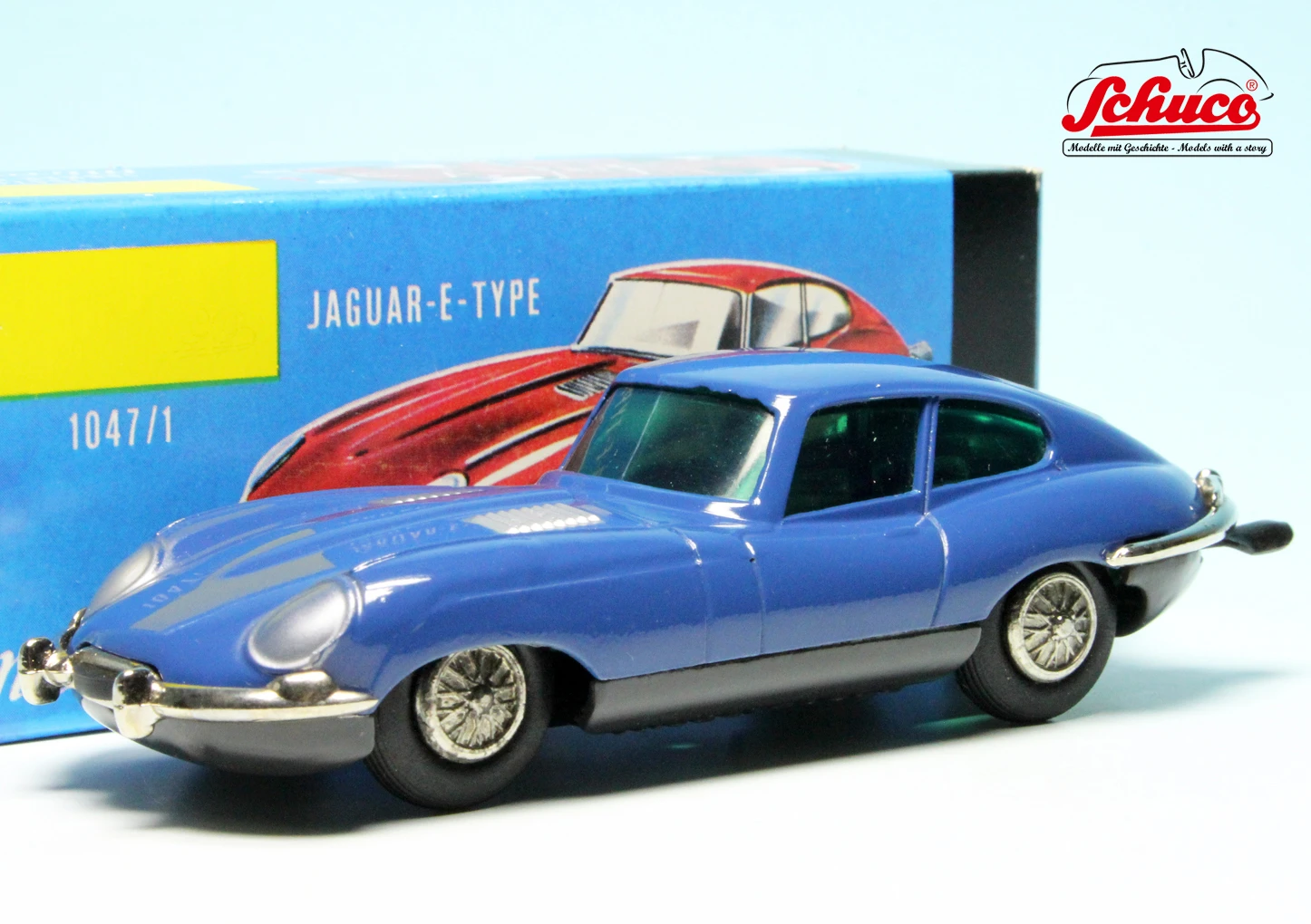 Schuco Microracer 1047/1 / Jaguar E-Type Coupé 2 Schuco Microracer 1047/1 / Jaguar E-Type Coupé – Bild 2