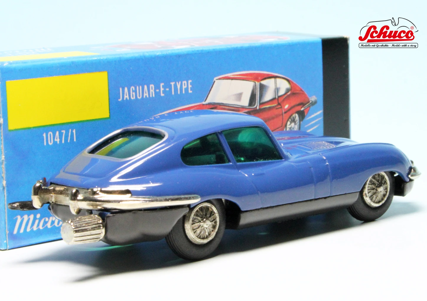 Schuco Microracer 1047/1 / Jaguar E-Type Coupé 3 Schuco Microracer 1047/1 / Jaguar E-Type Coupé – Bild 3