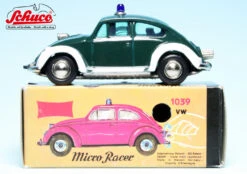 Schuco Microracer 1039 / VW Käfer "Polizei" 14 Schuco Microracer 1039 / VW Käfer "Polizei" -Schuco mmg0231 schuco microracer 1039 vw kaefer polizei 4