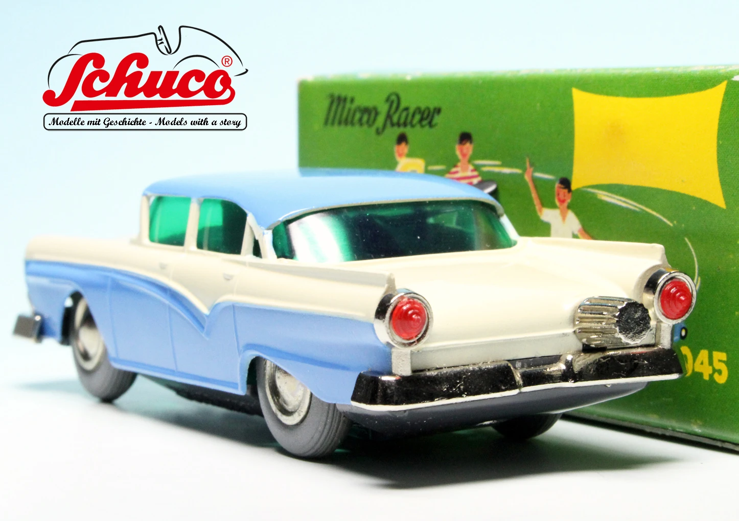 Schuco Microracer 1045 / Ford Fairlane Custom 300 9 Schuco Microracer 1045 / Ford Fairlane Custom 300 – Bild 9