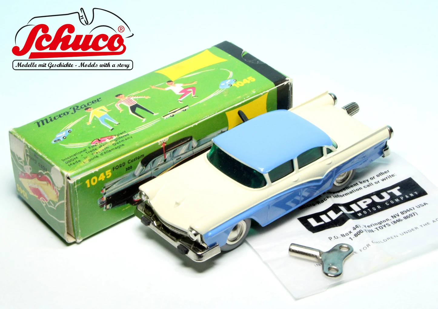 Schuco Microracer 1045 / Ford Fairlane Custom 300 10 Schuco Microracer 1045 / Ford Fairlane Custom 300 – Bild 10