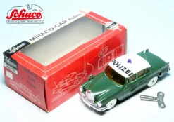 Schuco Mirakocar 1001/1P (355101) / Mercedes Benz 220SE Heckflosse "Polizei" -Schuco mmg0301 schuco mirakocar 10011p 355101 mercedes benz 220se heckflosse polizei 8