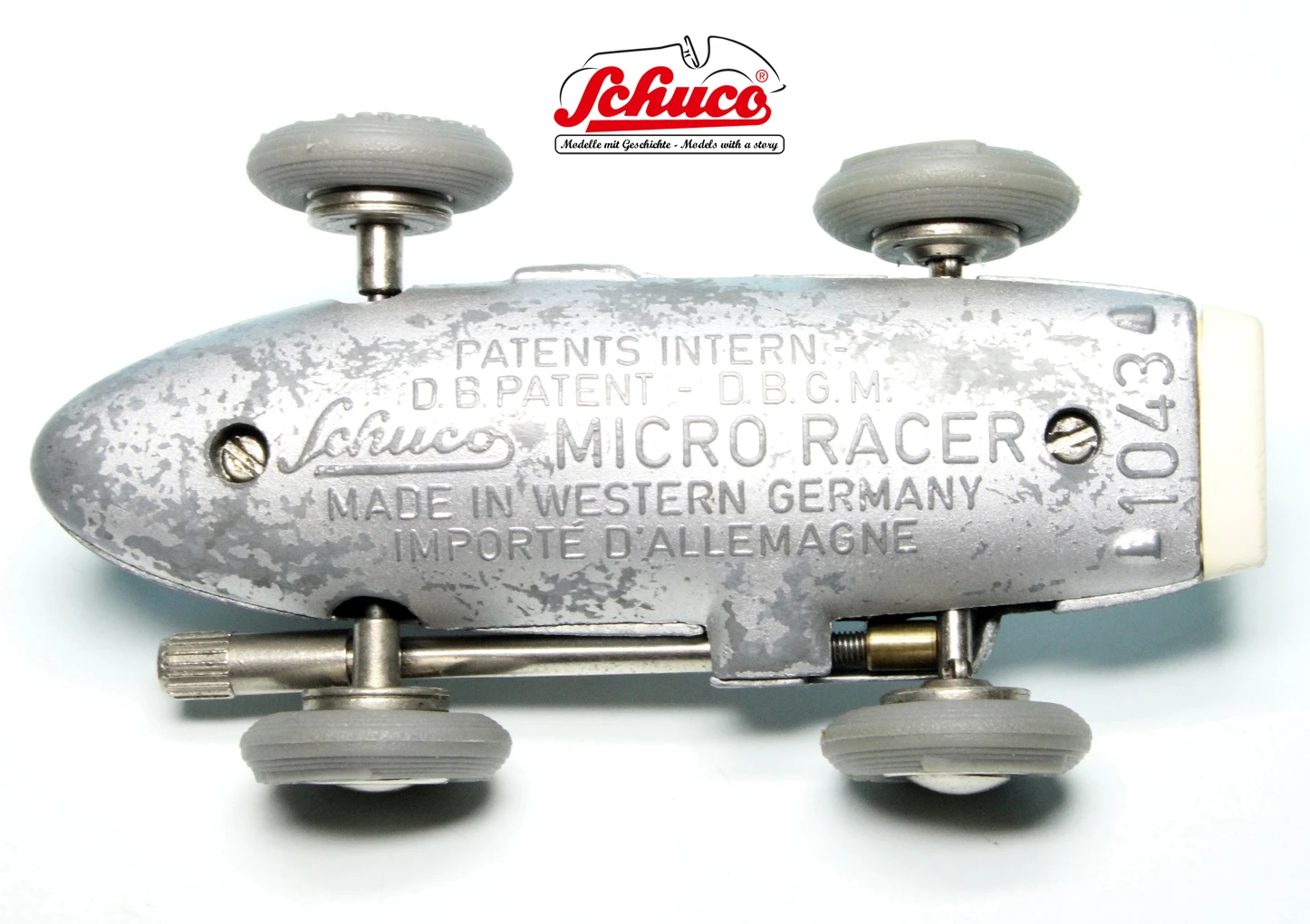 Schuco Microracer 1043 / Mercedes Benz 2,5 Liter Rennwagen 7 Schuco Microracer 1043 / Mercedes Benz 2,5 Liter Rennwagen – Bild 7