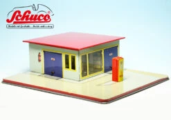 Schuco Mirakocar Express-Service Station 1502 Tankstelle "Shell"