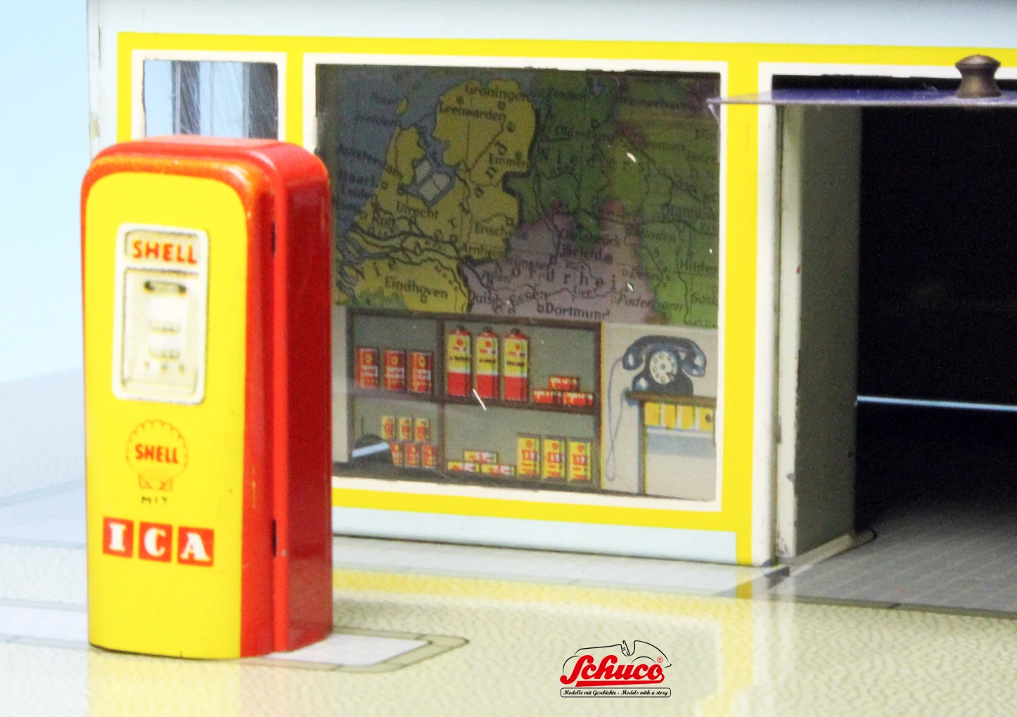 Schuco Mirakocar Express-Service Station 1502 Tankstelle "Shell" 5 Schuco Mirakocar Express-Service Station 1502 Tankstelle "Shell" – Bild 5