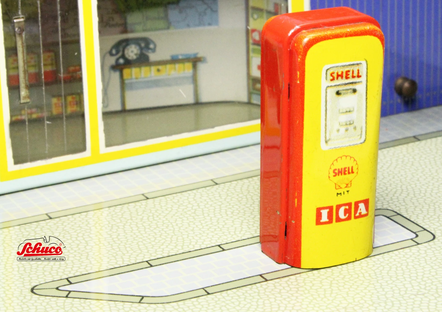 Schuco Mirakocar Express-Service Station 1502 Tankstelle "Shell" 7 Schuco Mirakocar Express-Service Station 1502 Tankstelle "Shell" – Bild 7