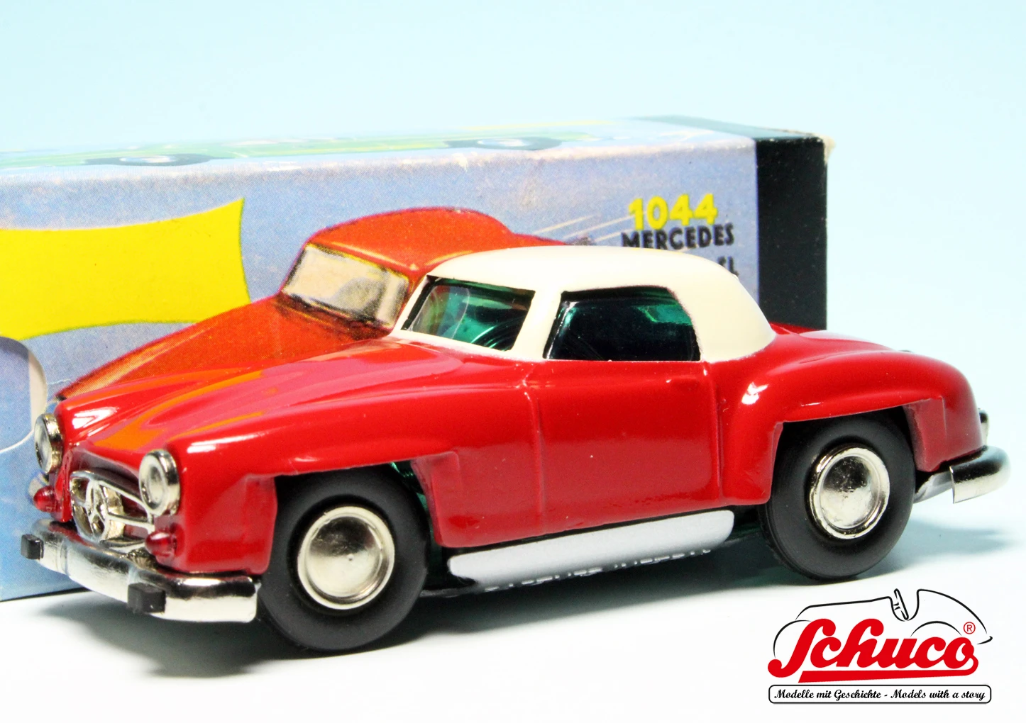Schuco Microracer 1044 / Mercedes Benz 190SL 2 Schuco Microracer 1044 / Mercedes Benz 190SL – Bild 2