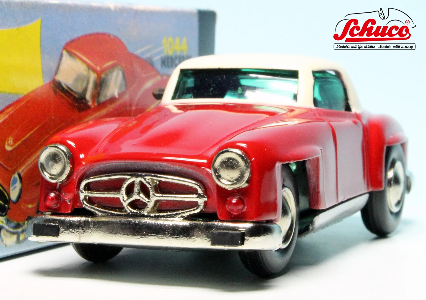 Schuco Microracer 1044 / Mercedes Benz 190SL 4 Schuco Microracer 1044 / Mercedes Benz 190SL – Bild 4