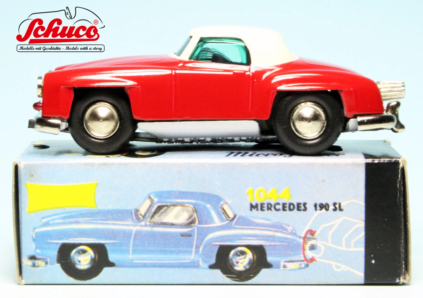 Schuco Microracer 1044 / Mercedes Benz 190SL 5 Schuco Microracer 1044 / Mercedes Benz 190SL – Bild 5