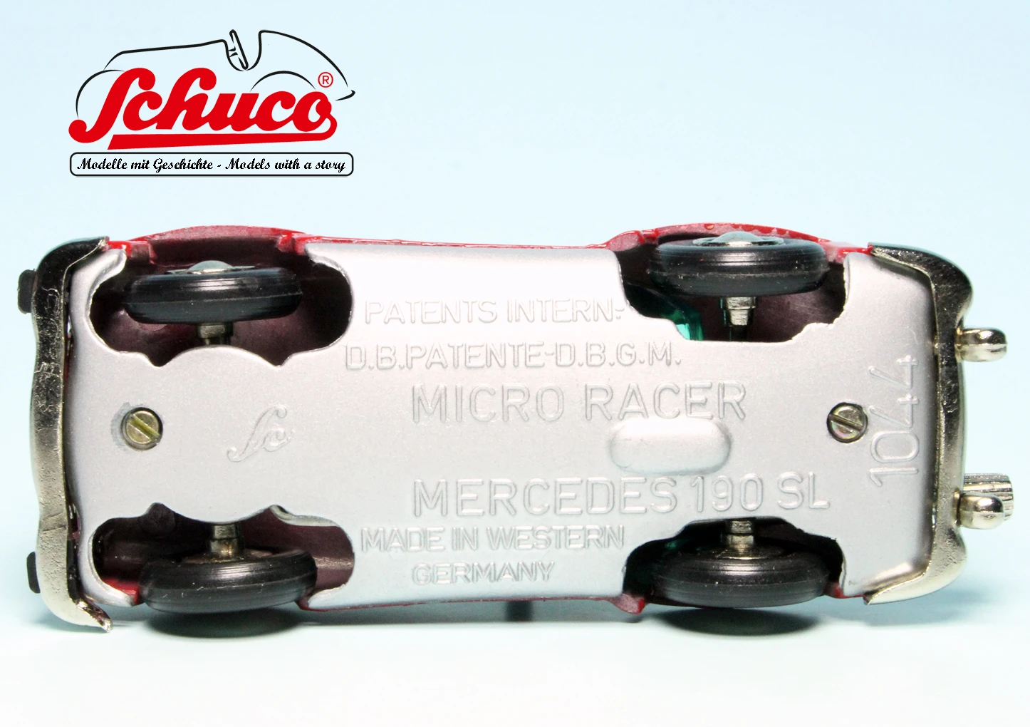 Schuco Microracer 1044 / Mercedes Benz 190SL 8 Schuco Microracer 1044 / Mercedes Benz 190SL – Bild 8