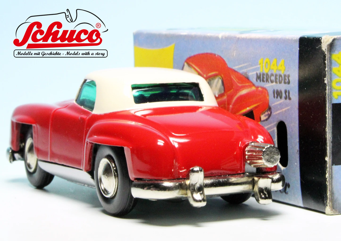 Schuco Microracer 1044 / Mercedes Benz 190SL 9 Schuco Microracer 1044 / Mercedes Benz 190SL – Bild 9