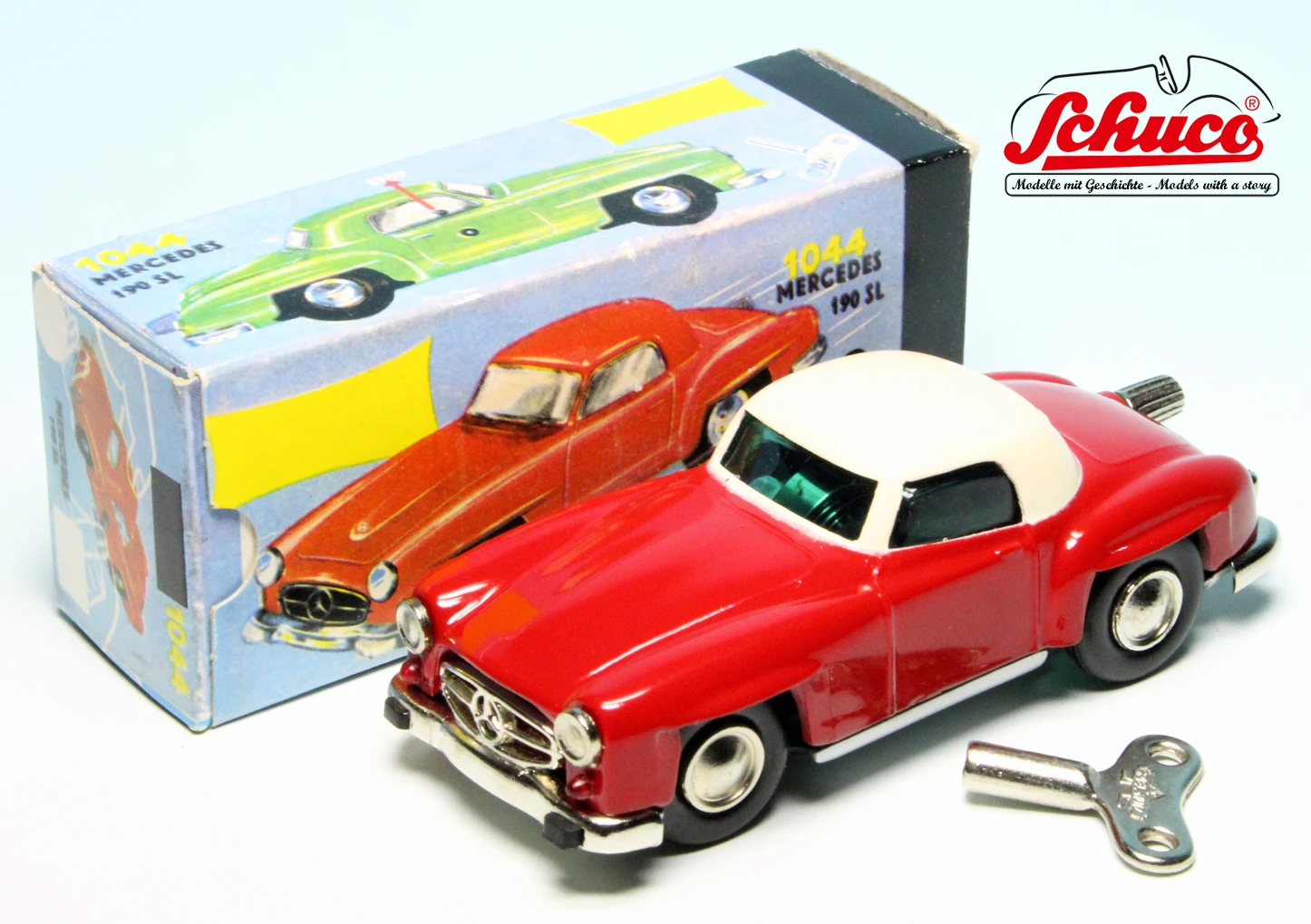 Schuco Microracer 1044 / Mercedes Benz 190SL 10 Schuco Microracer 1044 / Mercedes Benz 190SL – Bild 10