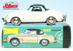 Schuco Microracer 1047 / Porsche 356 Coupé -Schuco mmg0422 schuco microracer 1047 porsche 356 coup 4
