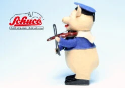 Schuco Walt Disney Schweinchen Mit Violine Solisto Tanzfigur 980/2 "Three Little Pigs" -Schuco mmg0457 schuco walt disney schweinchen mit violine solisto tanzfigur 9802 three little pigs 3