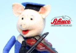 Schuco Walt Disney Schweinchen Mit Violine Solisto Tanzfigur 980/2 "Three Little Pigs" -Schuco mmg0457 schuco walt disney schweinchen mit violine solisto tanzfigur 9802 three little pigs 6